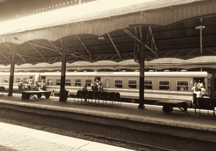Srí Lanka, železnica. Kandy.