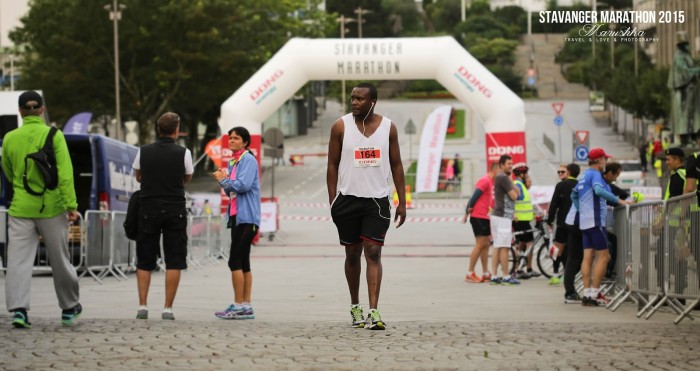 Stavanger maratón 2015 - pred štartom
