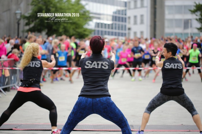 Stavanger maratón 2015 - roztlieskavačky
