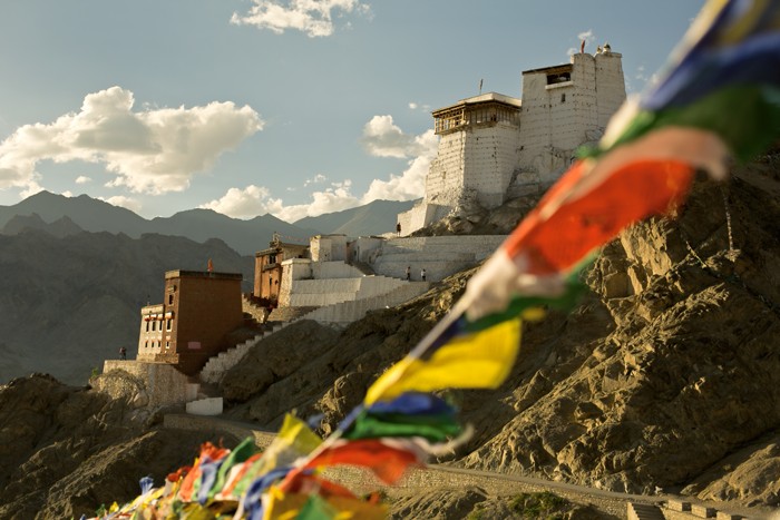Tsemo gompa, Leh, kráľovstvo Ladakh, India, SveT