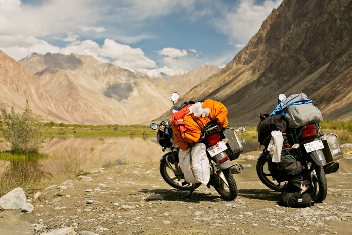 Nubra valley. Ladakh, India, svet.
