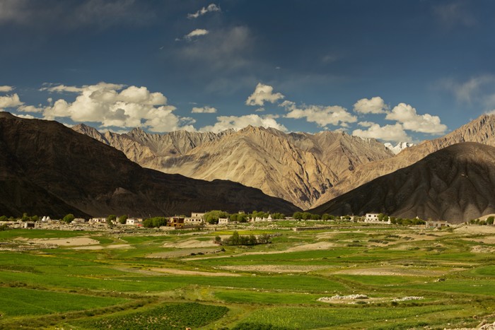Diskit - dedina v Ladakhu